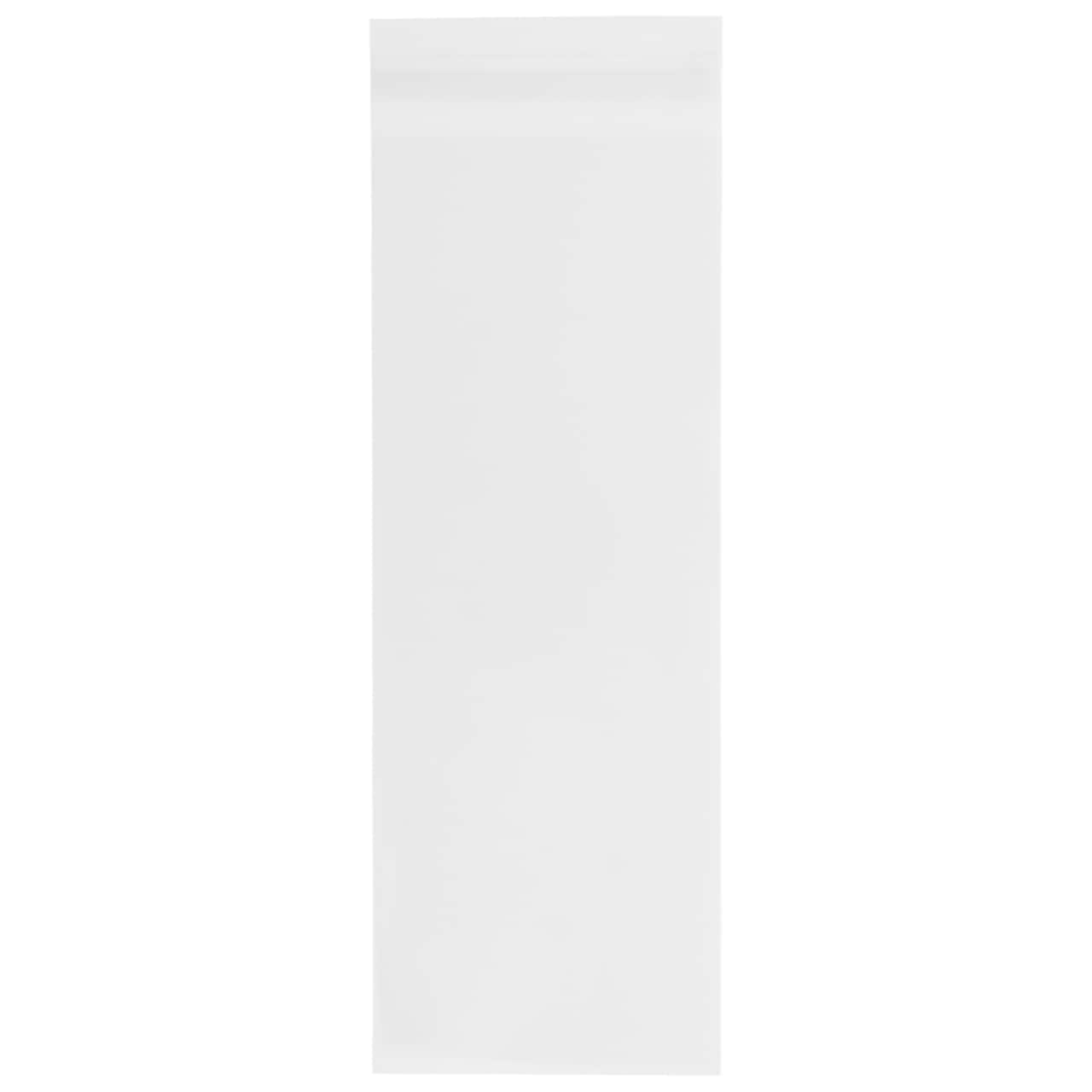 JAM Paper Cello Sleeves with Self Adhesive Closure, 100ct.
